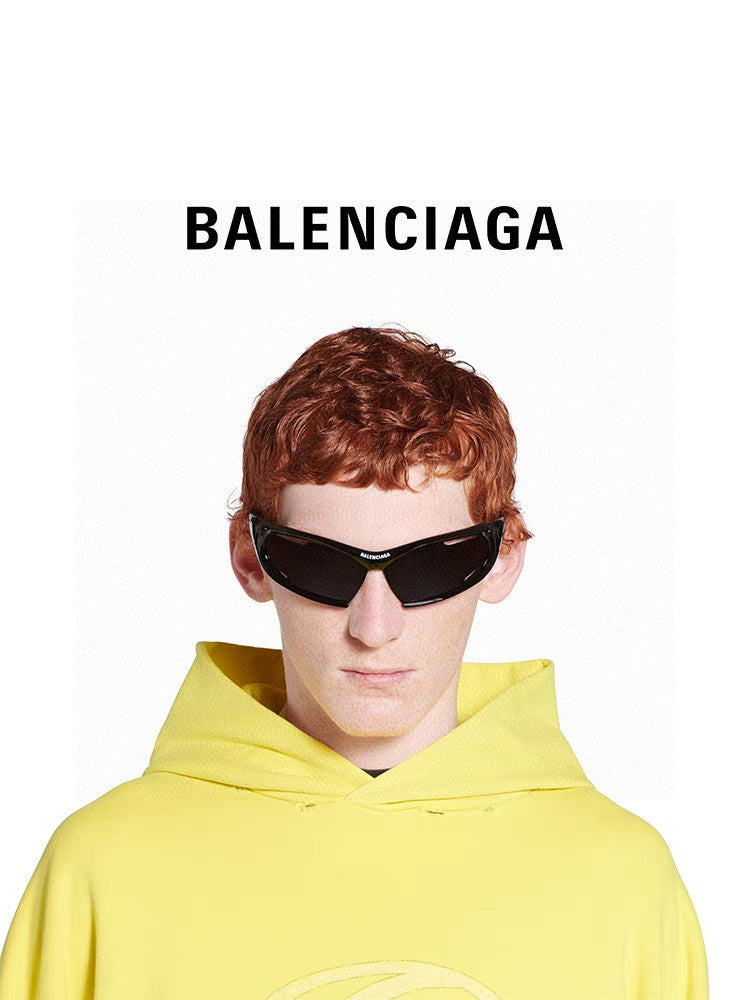 Pre-Owned Balenciaga Dynamo Rectangle Sunglasses – Authentic Luxury Eyewear