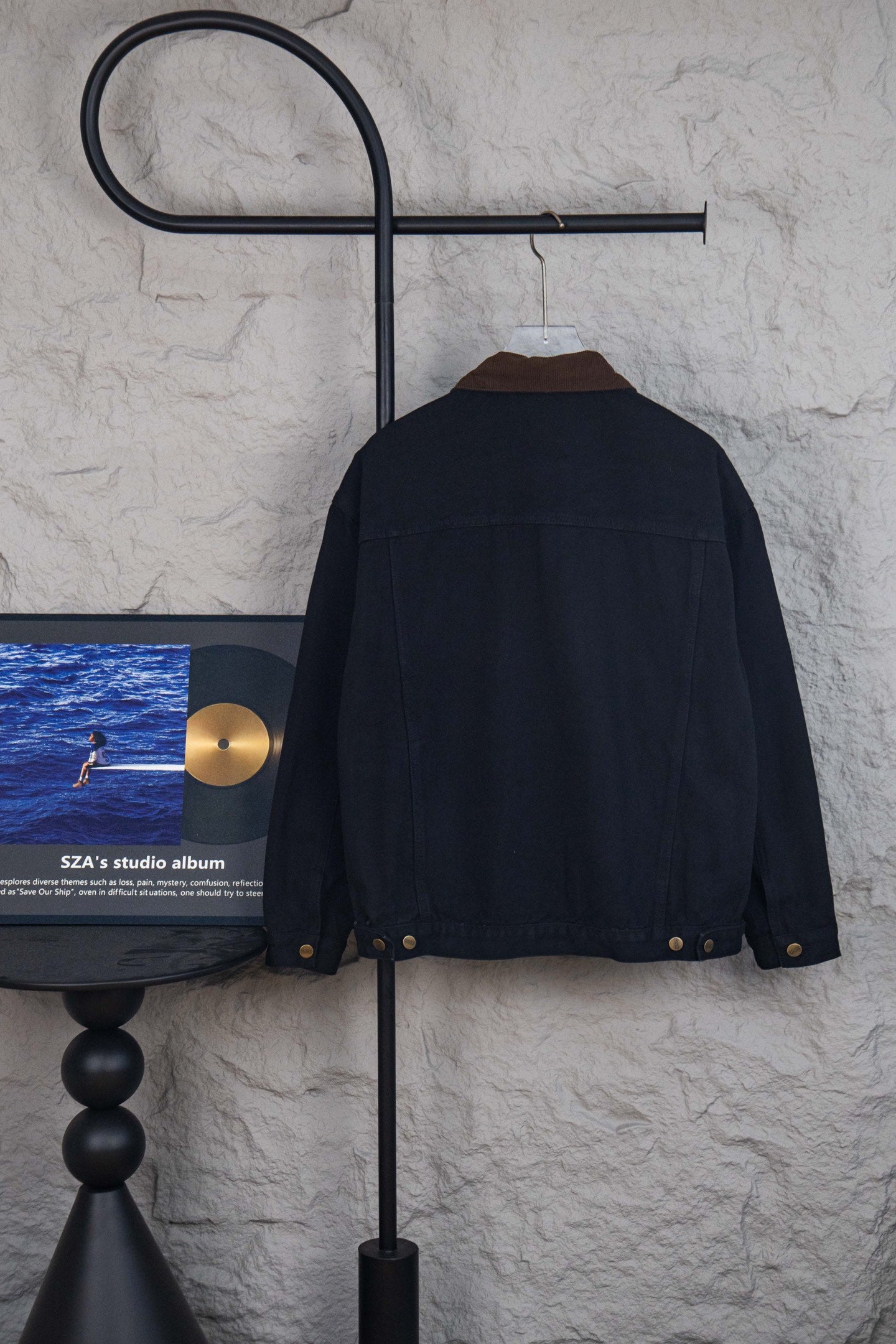 Carhartt Vintage 90s Denim Work Jacket – Rare Brown Collar Heavy Duty, Near New Condition