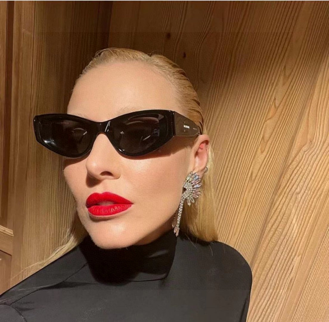 Pre-Owned Balenciaga BB0215SA Square Sunglasses – Authentic Luxury