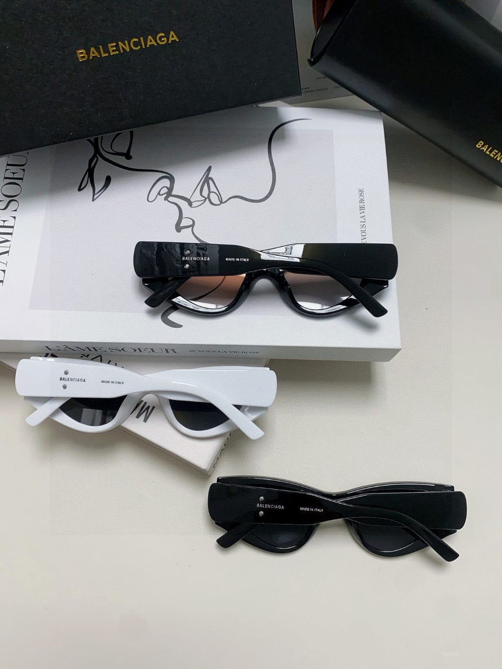 Pre-Owned Balenciaga BB0215SA Square Sunglasses – Authentic Luxury