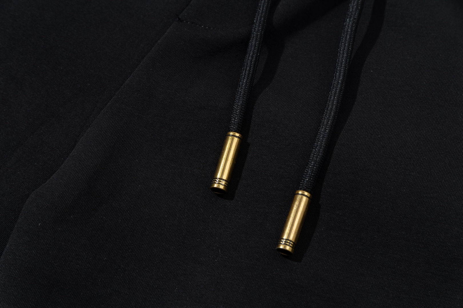 Pre-Owned Louis Vuitton Casual Sweatpants – Black Drawstring Logo Patch, Versatile Streetwear Luxury