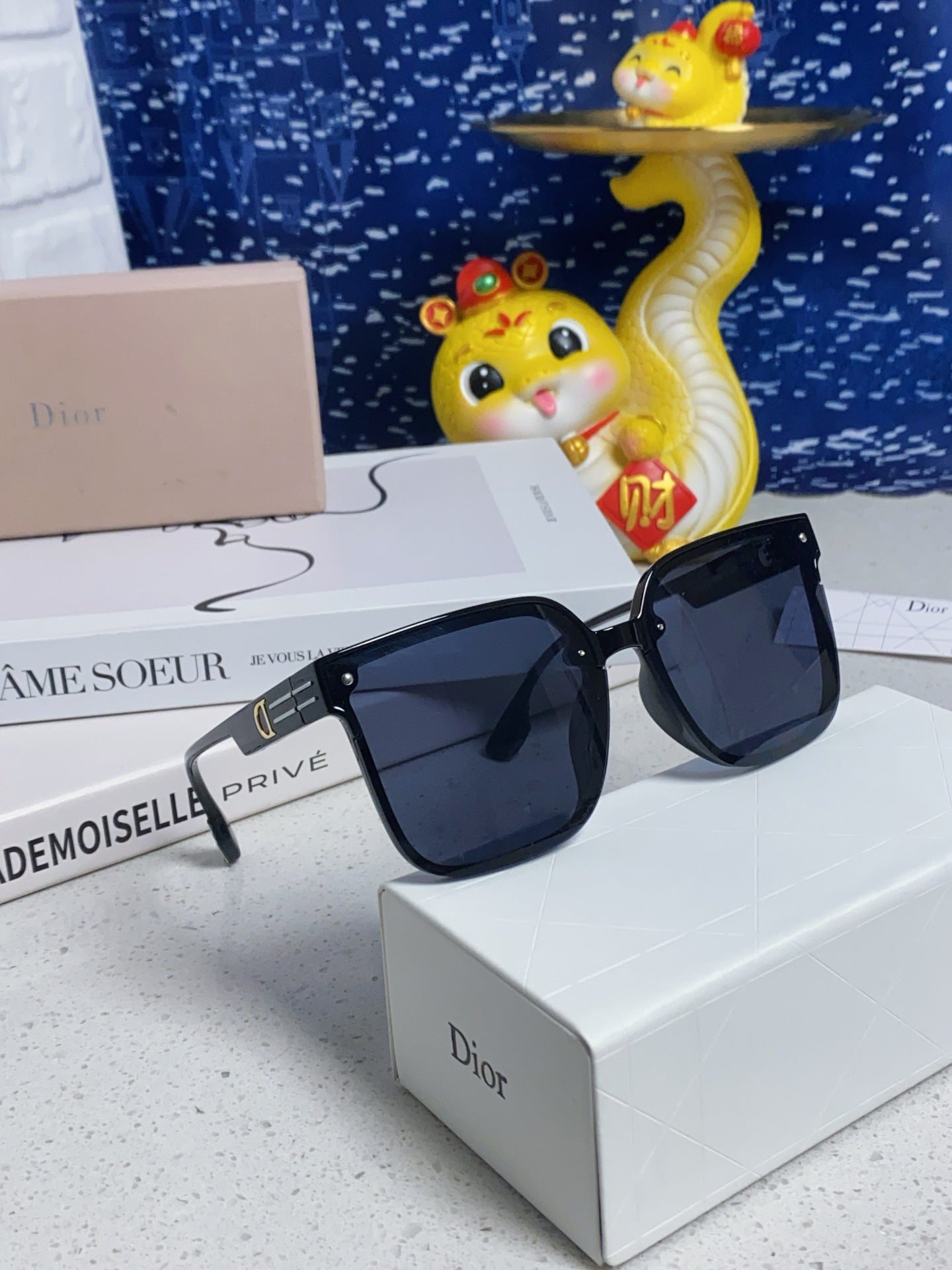 Pre-Owned Dior Square Sunglasses – Authentic Couture Eyewear
