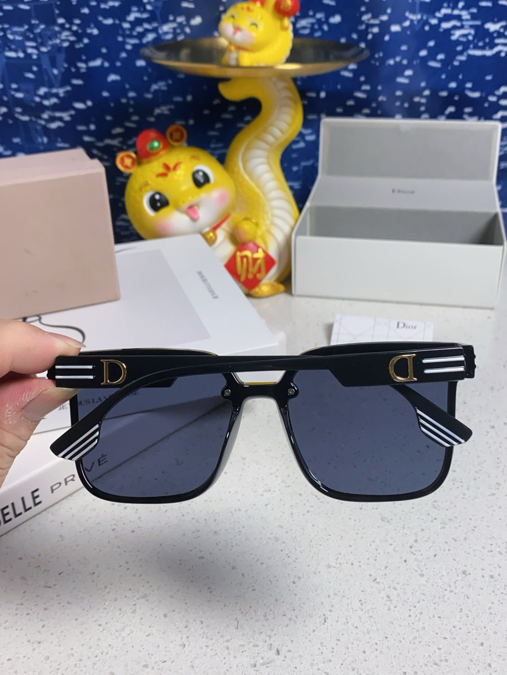 Pre-Owned Dior Square Sunglasses – Authentic Couture Eyewear