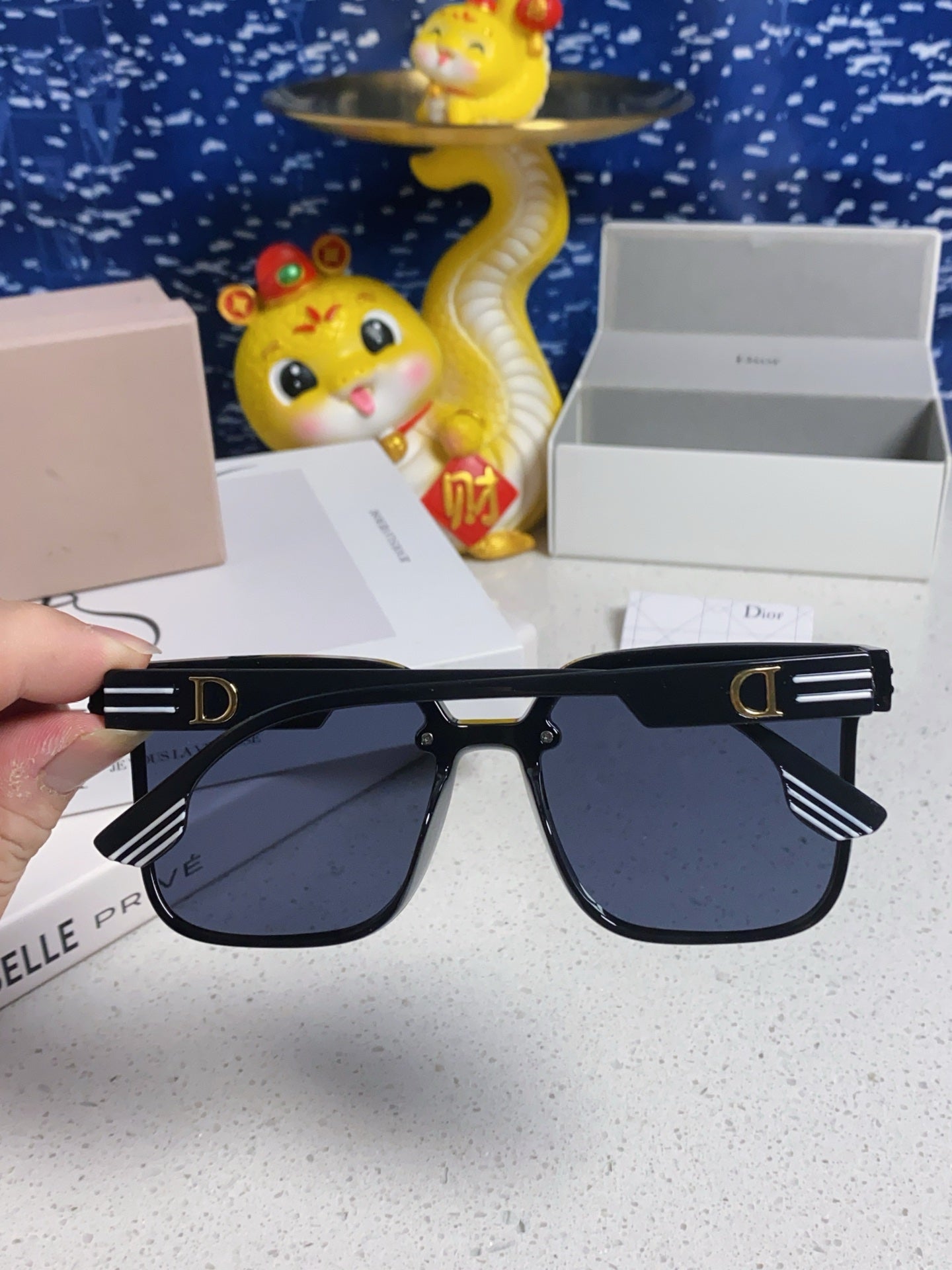 Pre-Owned Dior Square Sunglasses – Authentic Couture Eyewear