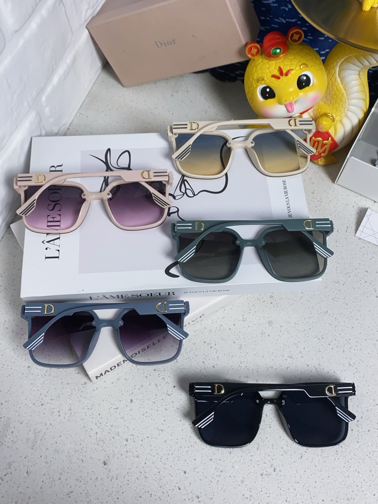 Pre-Owned Dior Square Sunglasses – Authentic Couture Eyewear