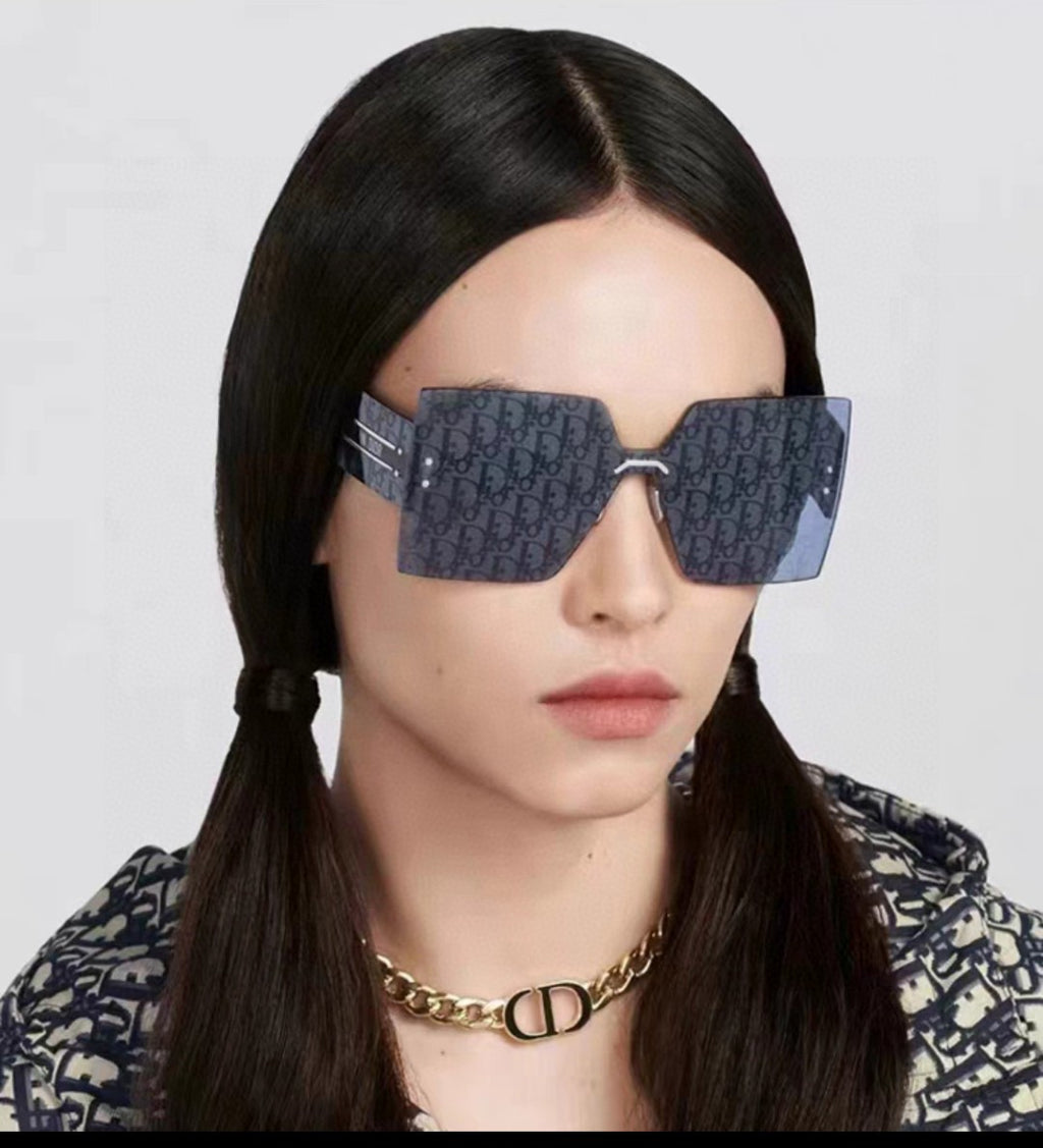 Pre-Owned Dior 30 Montaigne Frameless Logo Square Sunglasses – Authentic Couture Piece