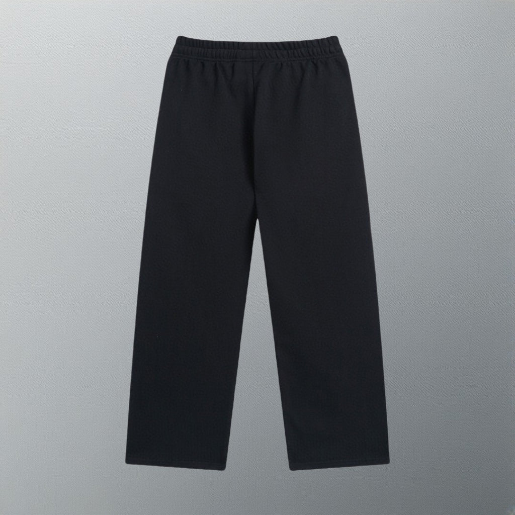 Pre-Owned Balenciaga x Adidas Collaboration Track Pants – Black Three Stripes, Embroidered Trefoil Logo, Luxury Athleisure