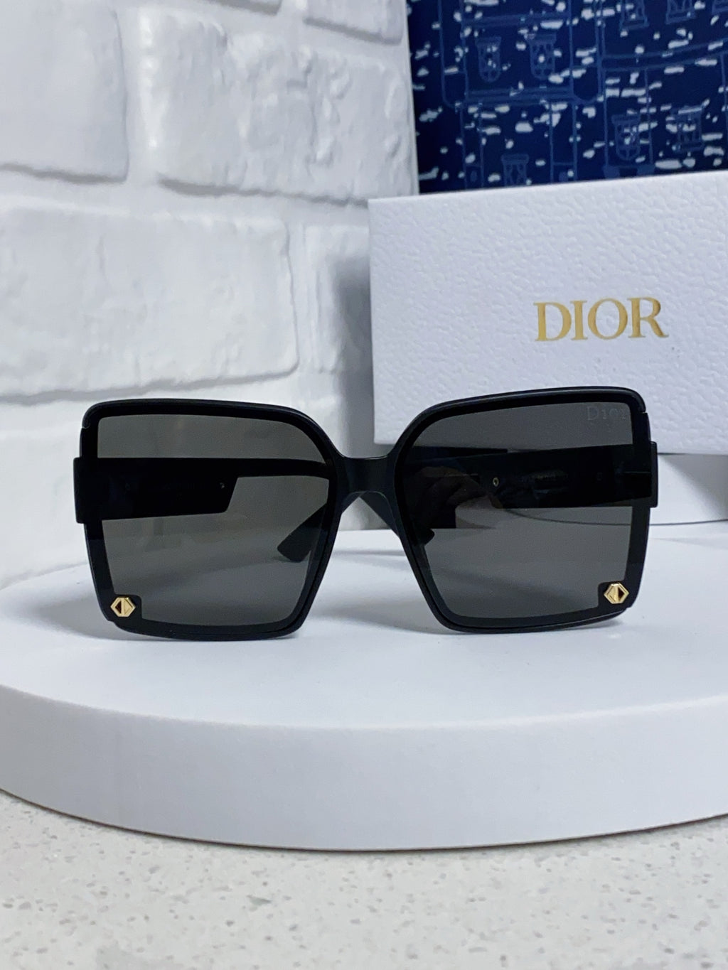Dior Frameless Square Sunglasses | Pre-Loved Designer Icon