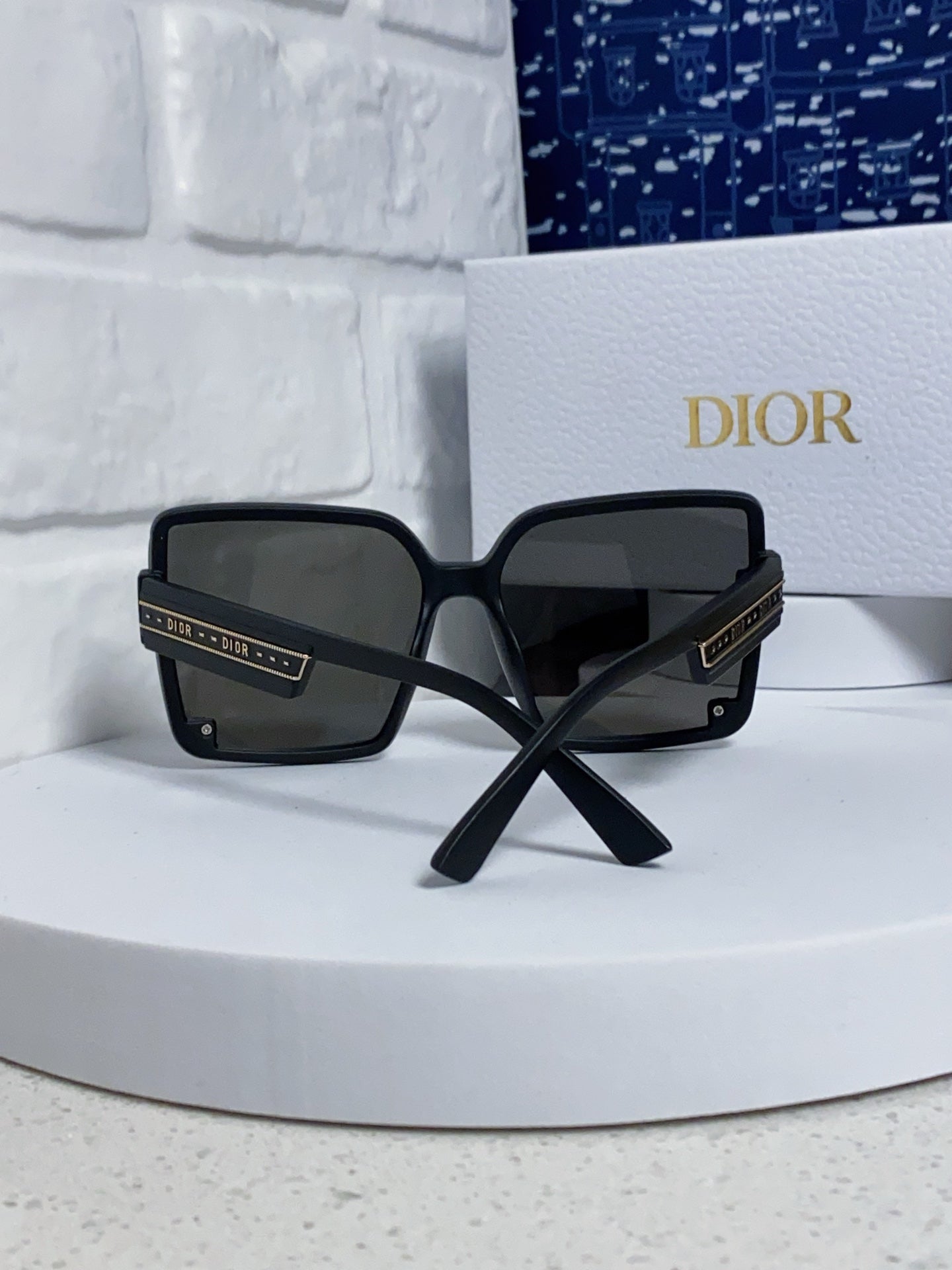 Dior Frameless Square Sunglasses | Pre-Loved Designer Icon