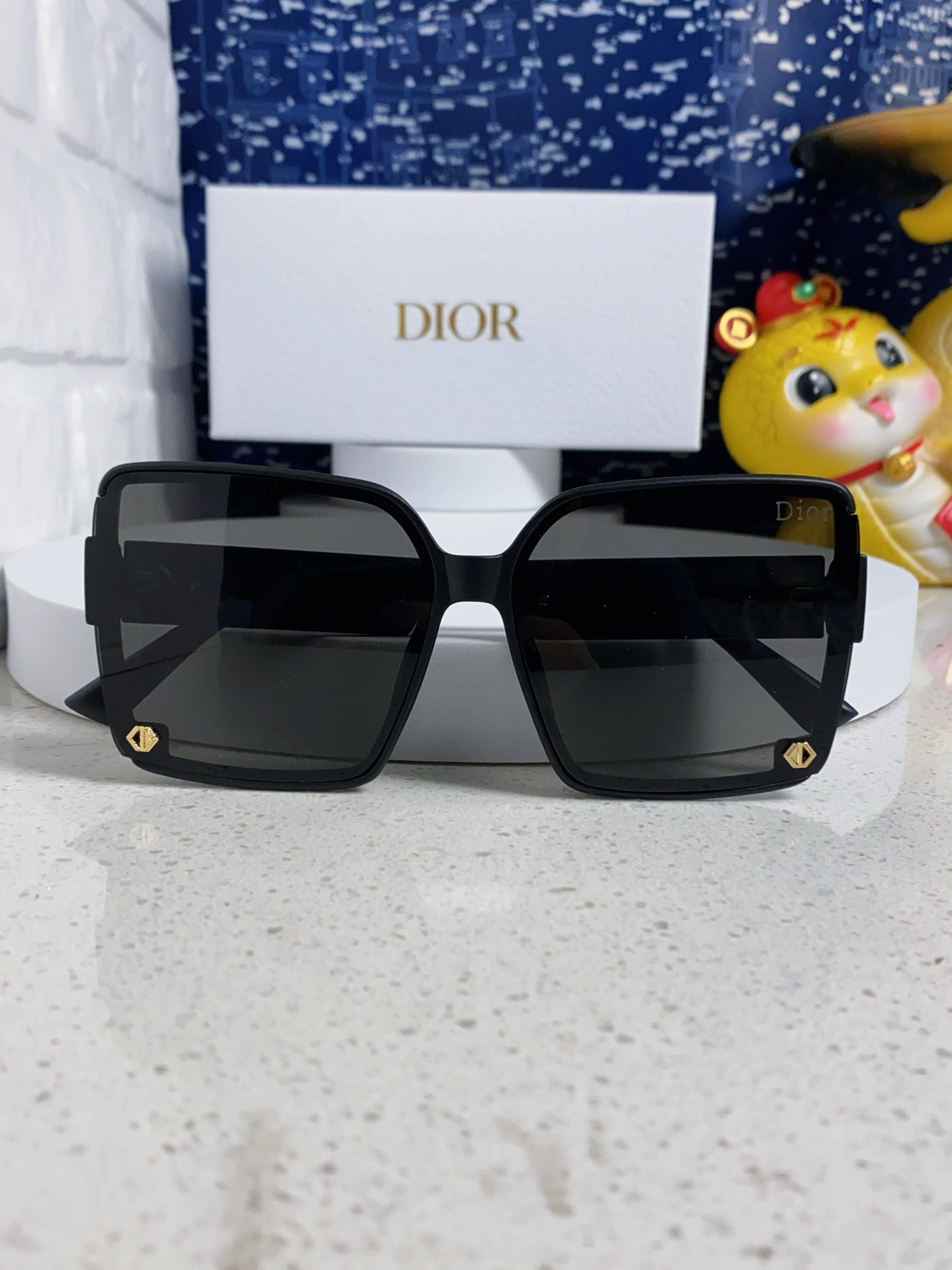 Dior Frameless Square Sunglasses | Pre-Loved Designer Icon