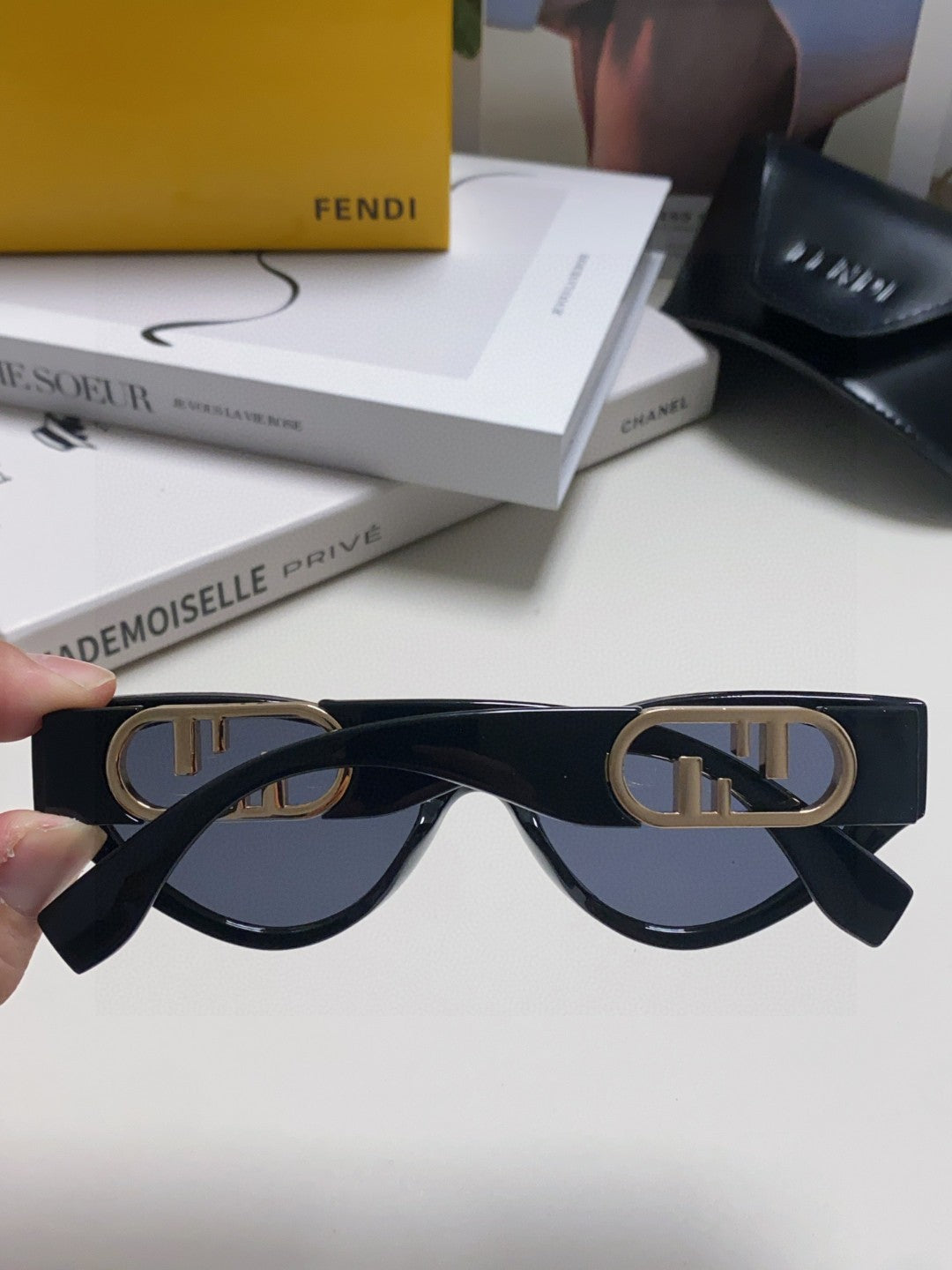 Fendi Rimless Cat-Eye Sunglasses | Pre-Loved Chic Eyewear
