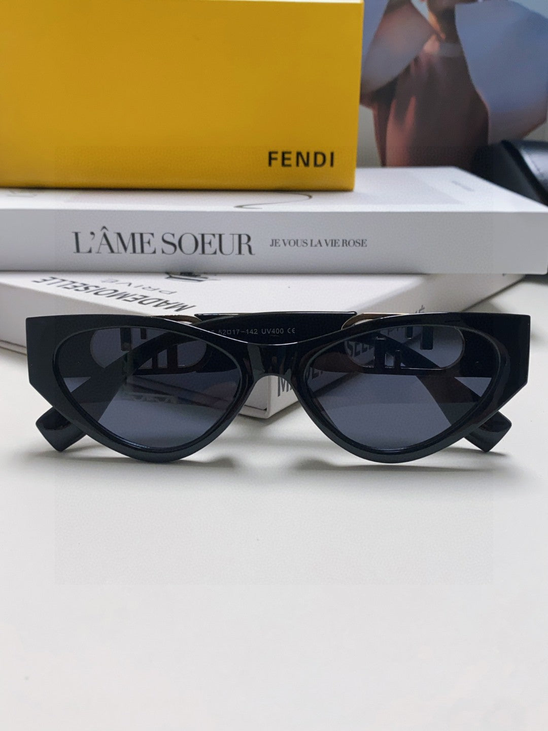 Fendi Rimless Cat-Eye Sunglasses | Pre-Loved Chic Eyewear