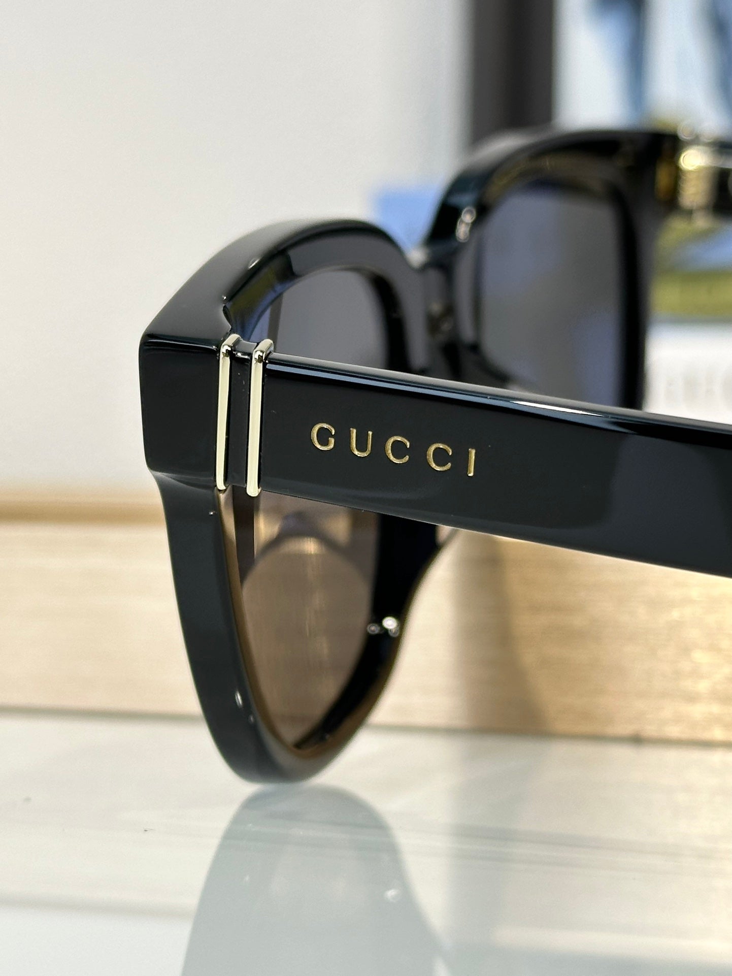 Gucci GG1512SK Square Sunglasses | Pre-Loved, Statement Acetate