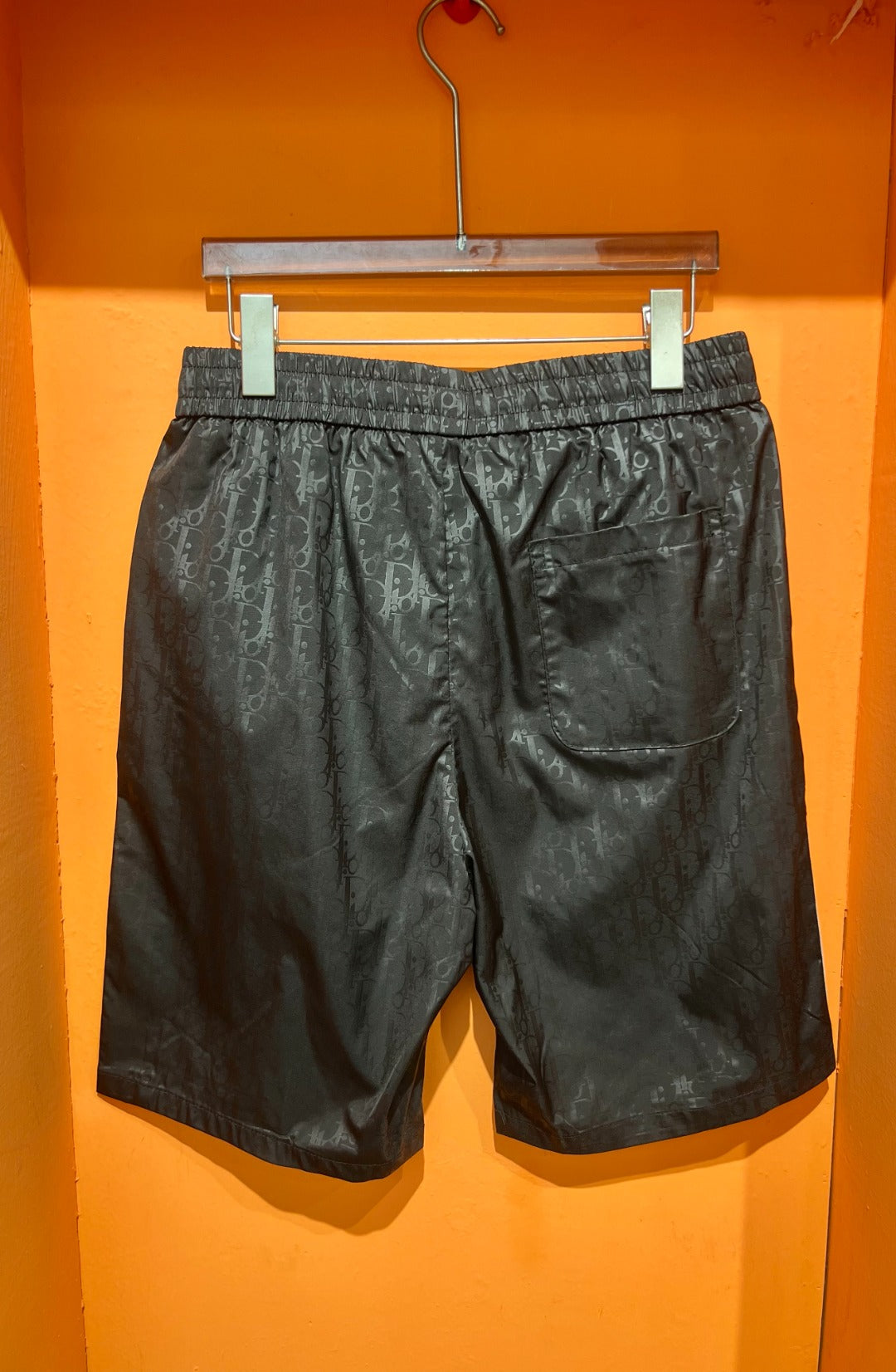 Pre-Owned Gucci Monogram Jacquard Drawstring Shorts