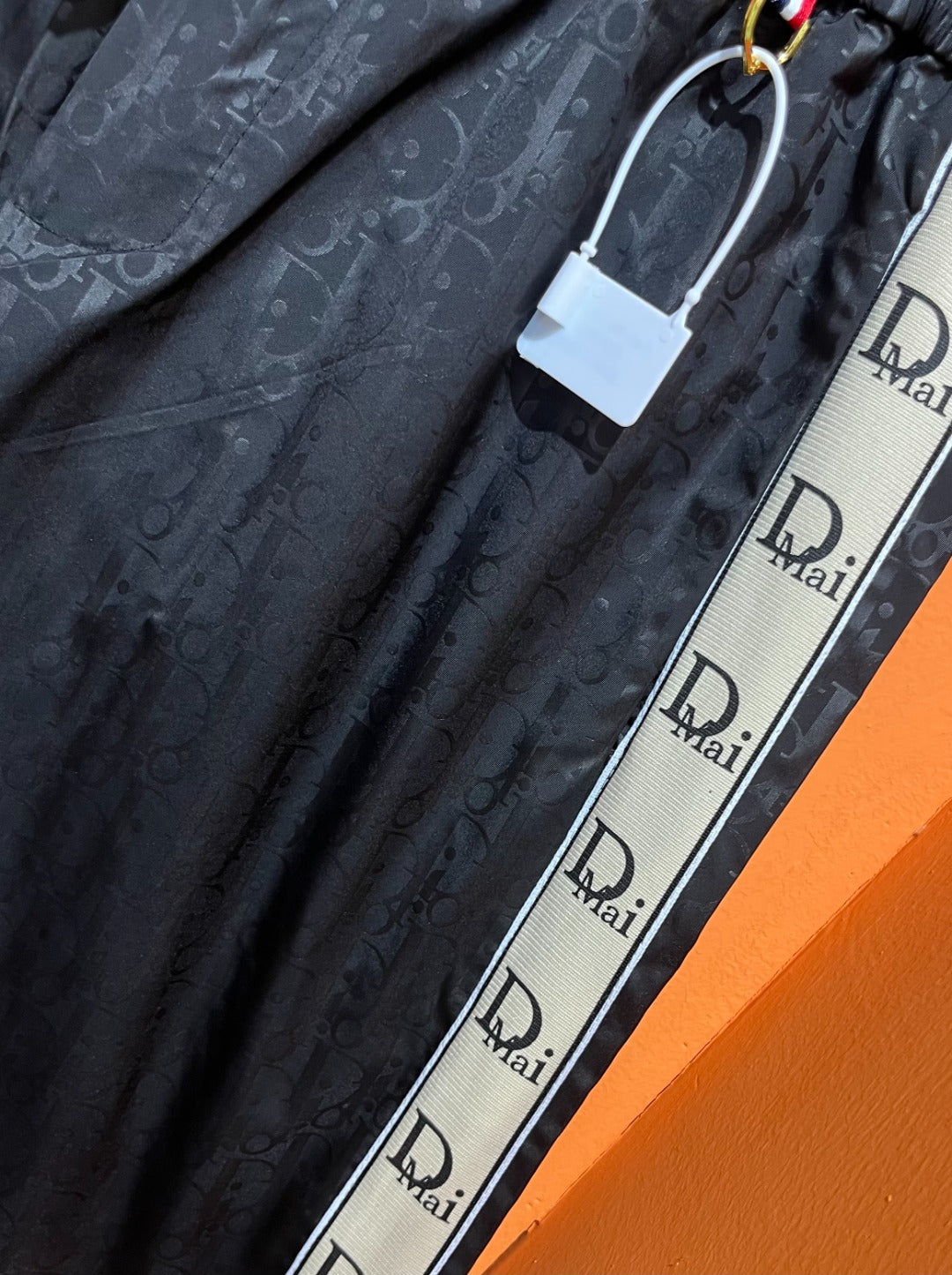 Pre-Owned Gucci Monogram Jacquard Drawstring Shorts