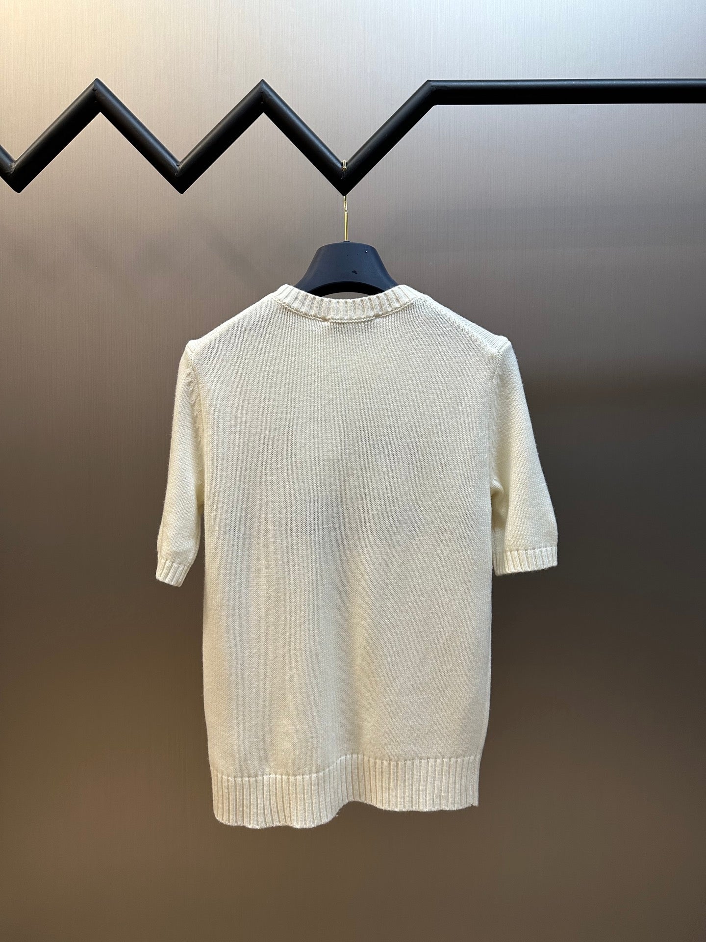 Pre-Owned Dior Butterfly Knit Short Sleeve Top (Women)