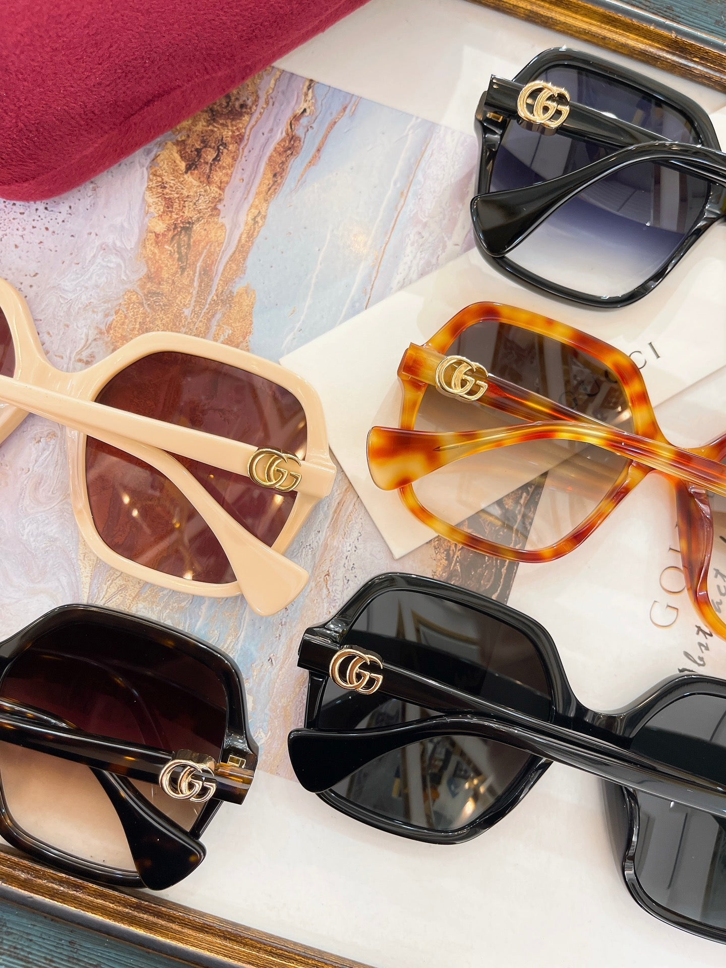 Gucci GG1072SA Square Sunglasses | Pre-Loved Luxe Acetate
