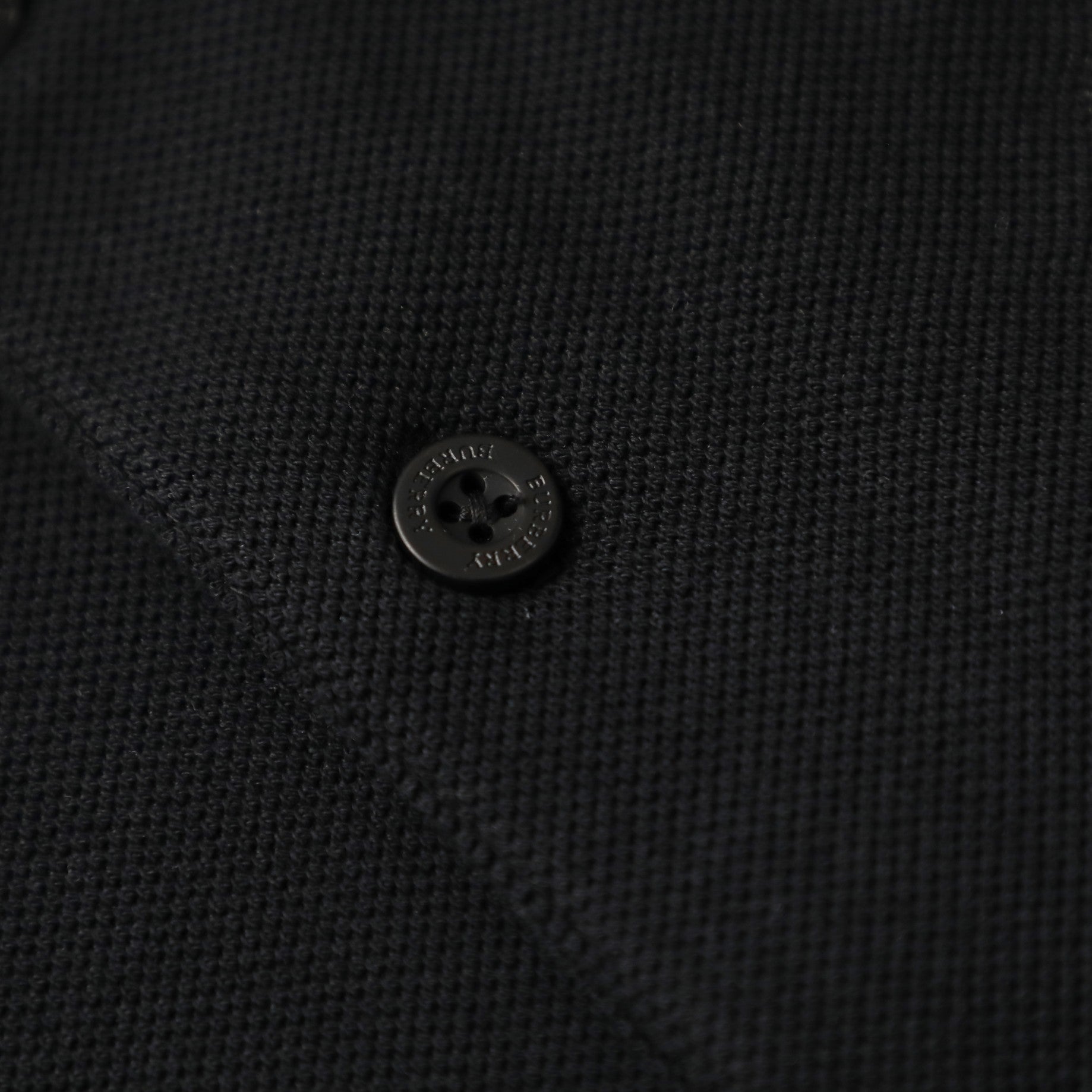 Pre-Owned BURBERRY Embroidered Crest Polo Shirt