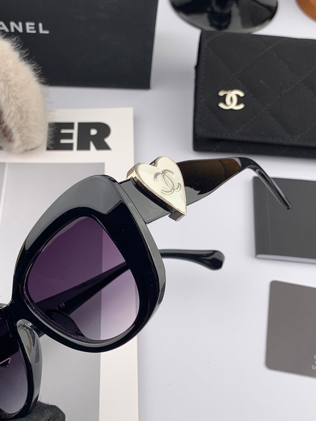 Chanel Oversized Cat-Eye Sunglasses | Pre-Loved Luxe Statement
