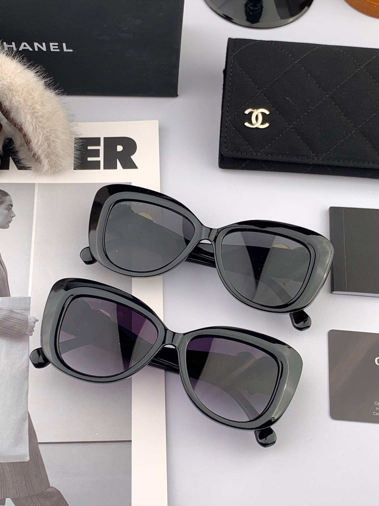 Chanel Oversized Cat-Eye Sunglasses | Pre-Loved Luxe Statement