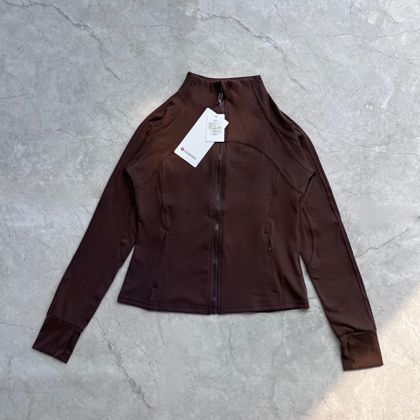 Pre-Owned Lululemon Slim-Fit Lightweight Zip Jacket – Women’s Everyday Activewear, 3 Colors, Like New