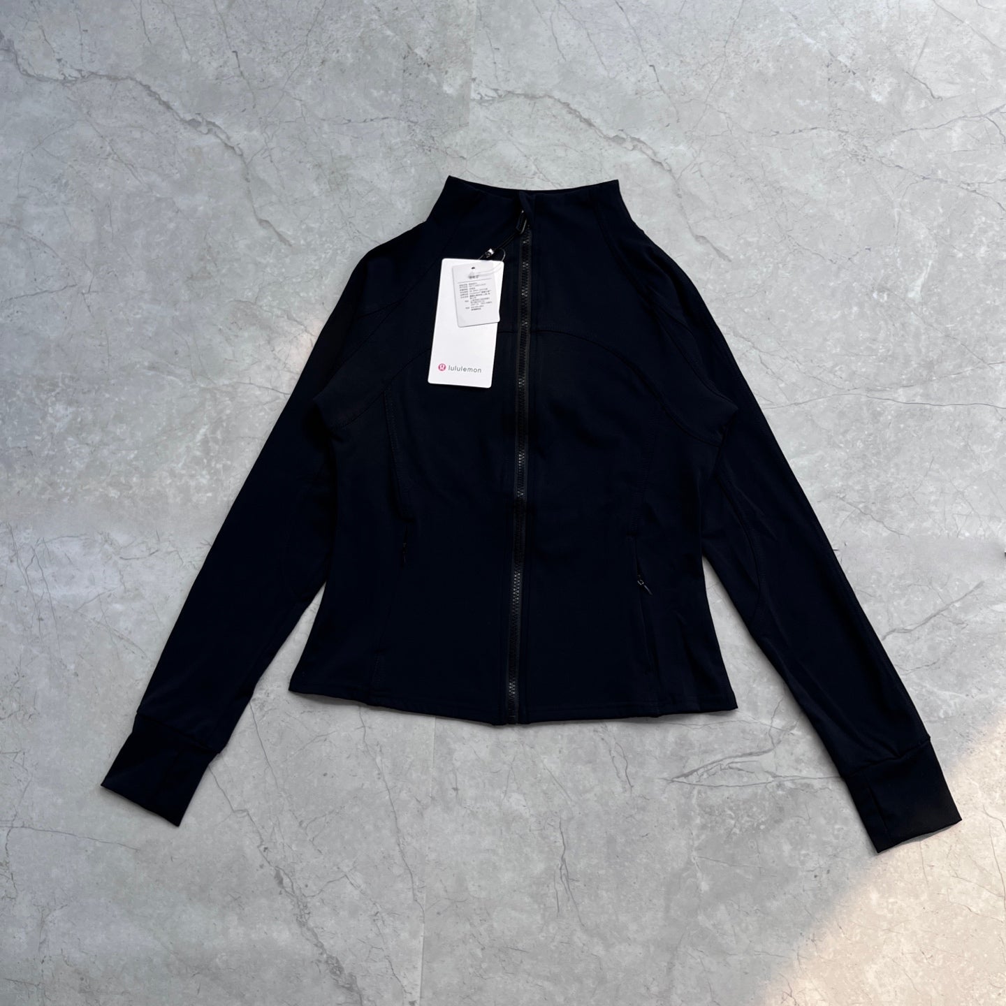 Pre-Owned Lululemon Slim-Fit Lightweight Zip Jacket – Women’s Everyday Activewear, 3 Colors, Like New