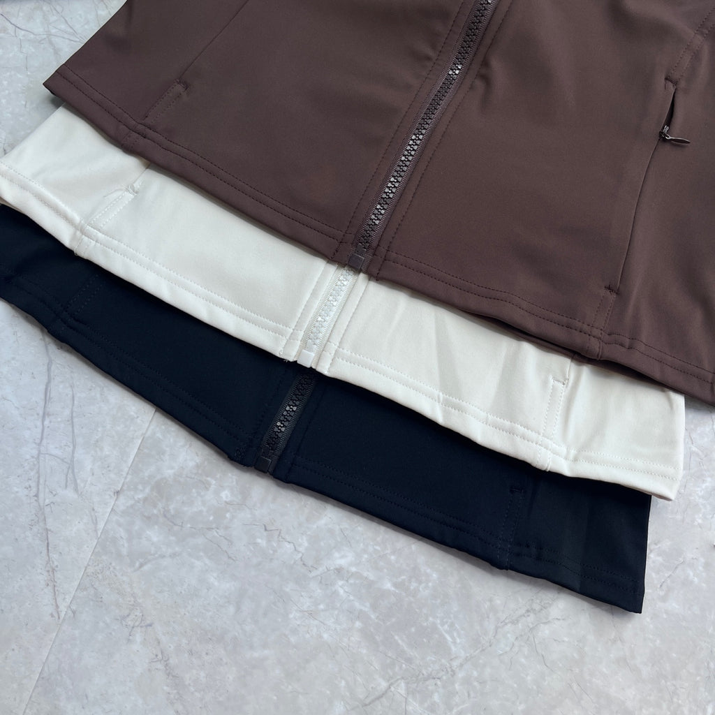 Pre-Owned Lululemon Slim-Fit Lightweight Zip Jacket – Women’s Everyday Activewear, 3 Colors, Like New