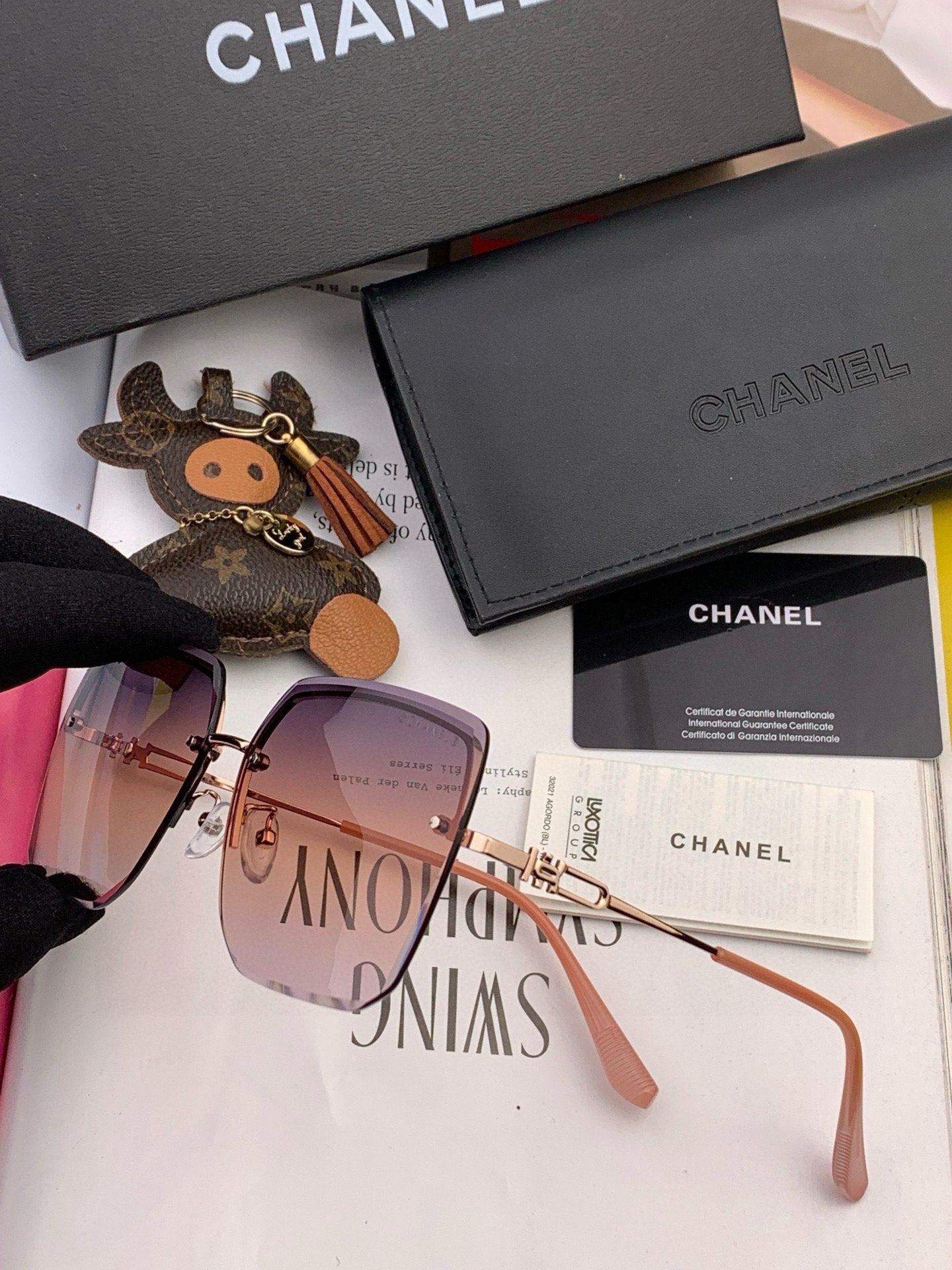Authentic Pre-Owned Chanel Large Square Sunglasses – Iconic Statement Look