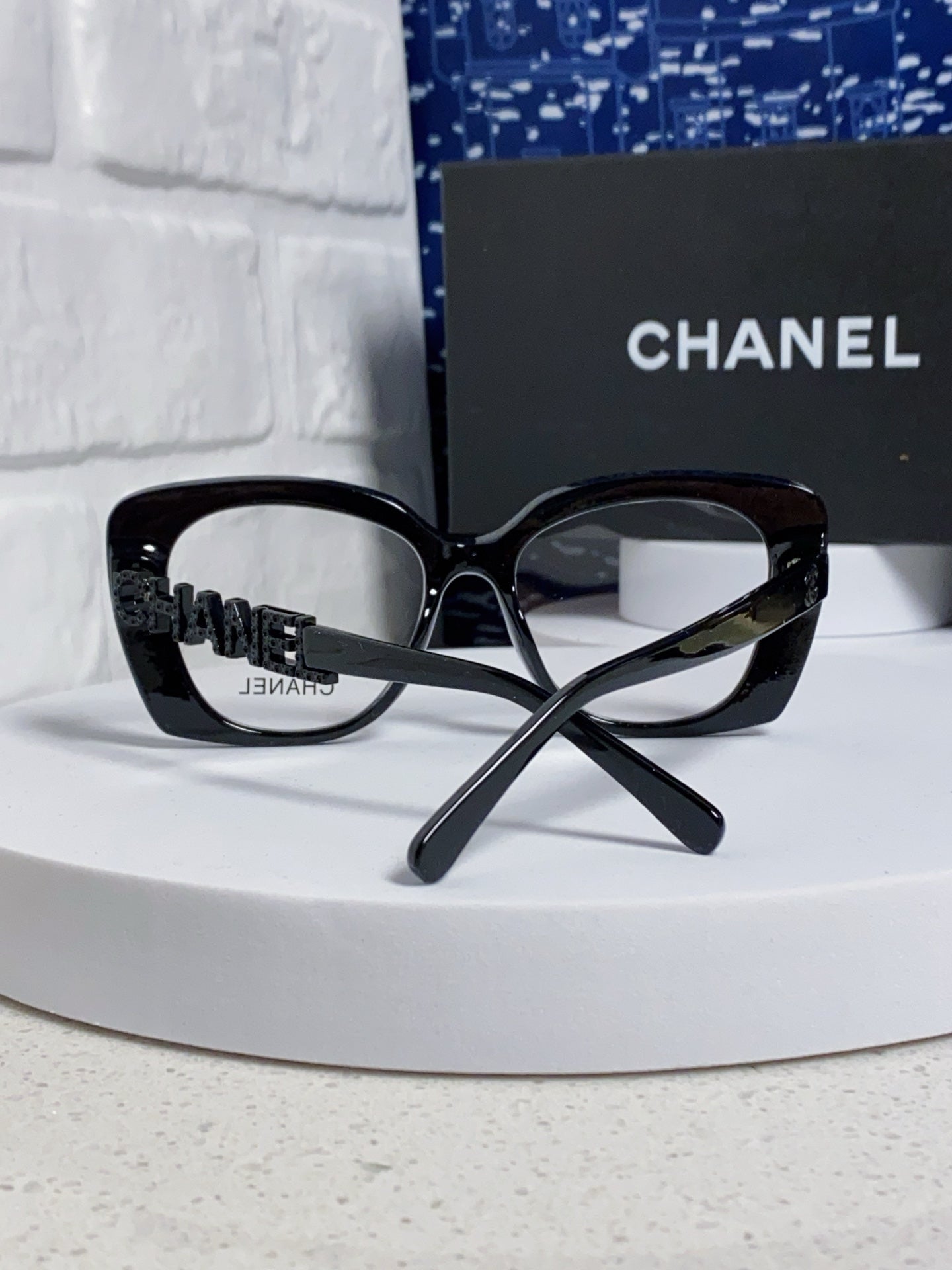 Pre-Owned Chanel CH5222 Optical Glasses – Elegant Square Acetate Frame