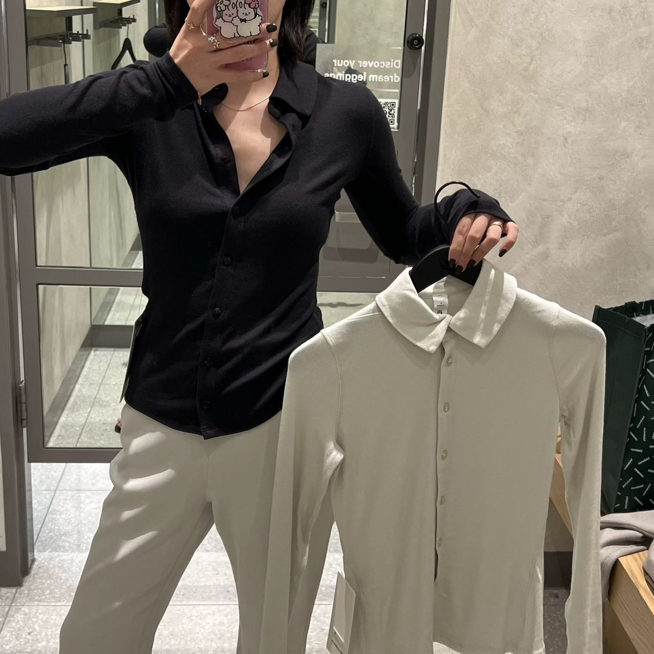 Pre-Owned Lululemon HoldTight Slim-Fit Long Sleeve Shirt – Women’s Casual Stretch Top, Like New