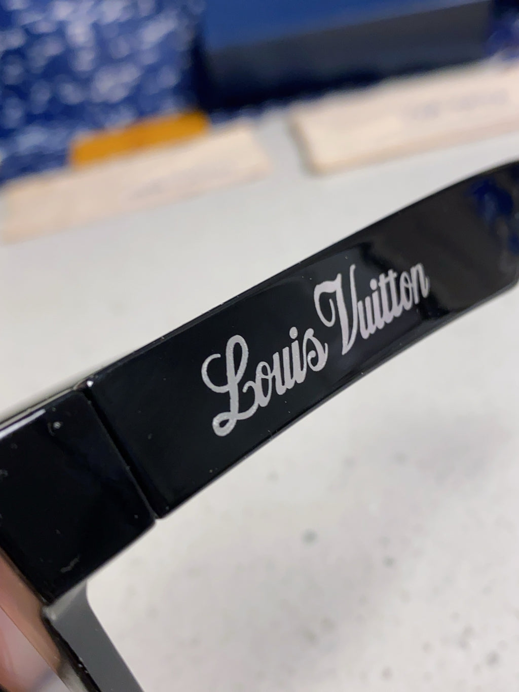 Authentic Pre-Owned Louis Vuitton Flight Aviators – Bold Brow Bar & LV Hinges