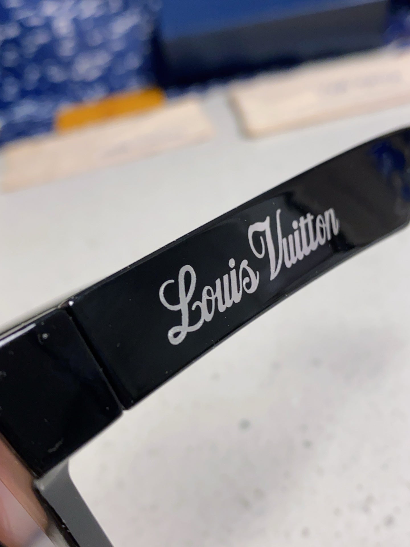 Authentic Pre-Owned Louis Vuitton Flight Aviators – Bold Brow Bar & LV Hinges