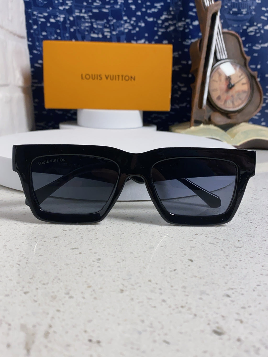 Authentic Pre-Owned Louis Vuitton Flight Aviators – Bold Brow Bar & LV Hinges