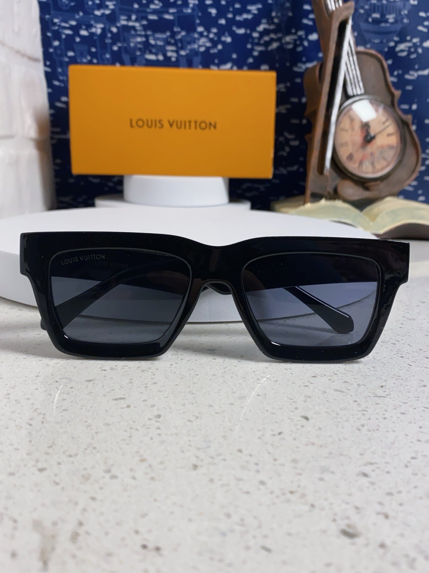 Authentic Pre-Owned Louis Vuitton Flight Aviators – Bold Brow Bar & LV Hinges
