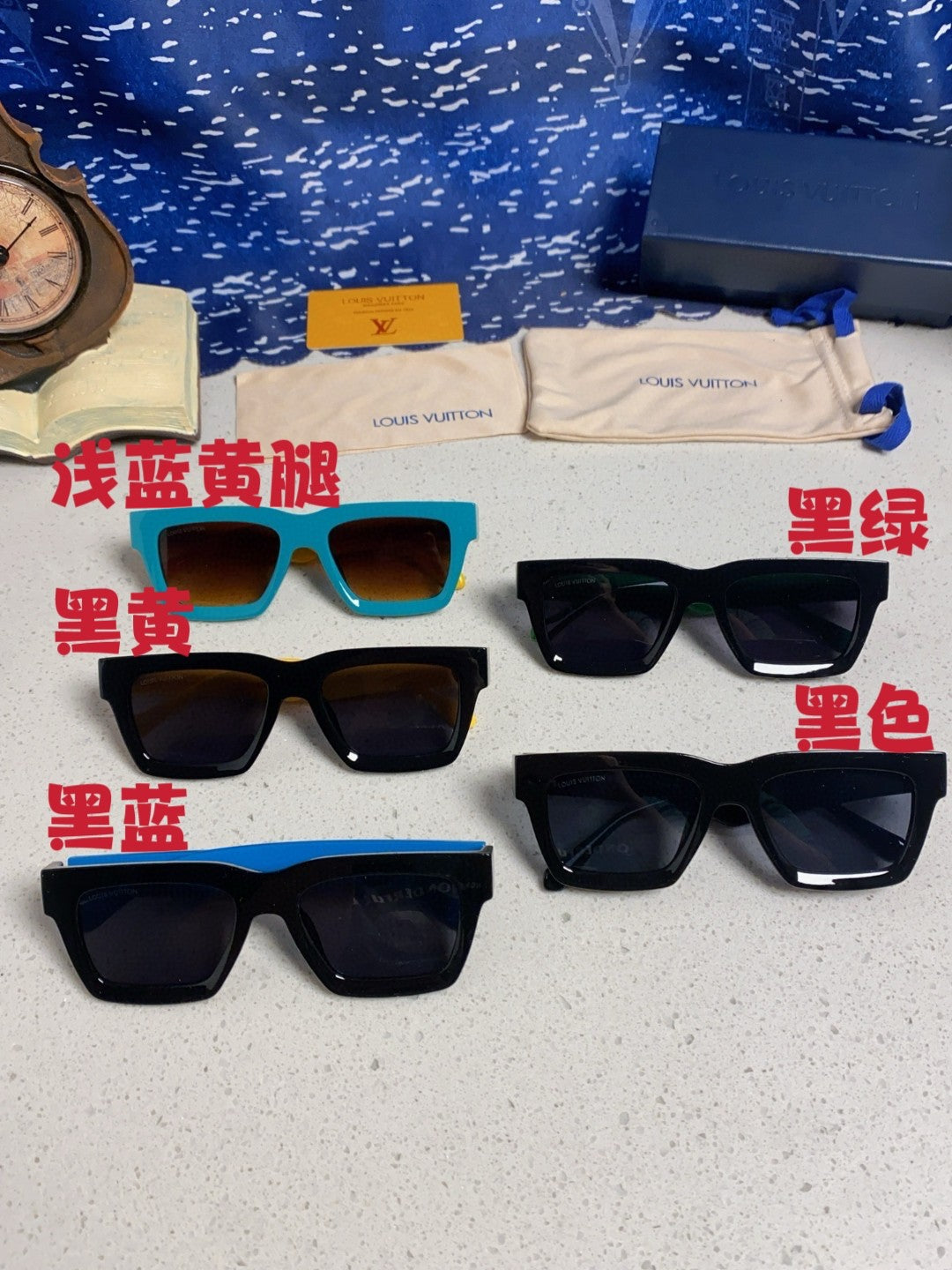 Authentic Pre-Owned Louis Vuitton Flight Aviators – Bold Brow Bar & LV Hinges
