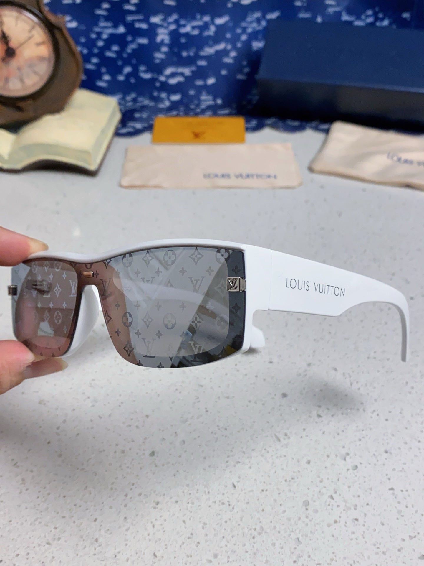 Louis Vuitton Speed Mask Sunglasses | Pre-Loved Futuristic Glam