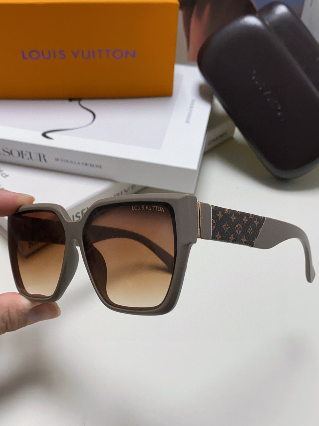 Louis Vuitton LV Aura Square Sunglasses | Pre-Loved Statement Square