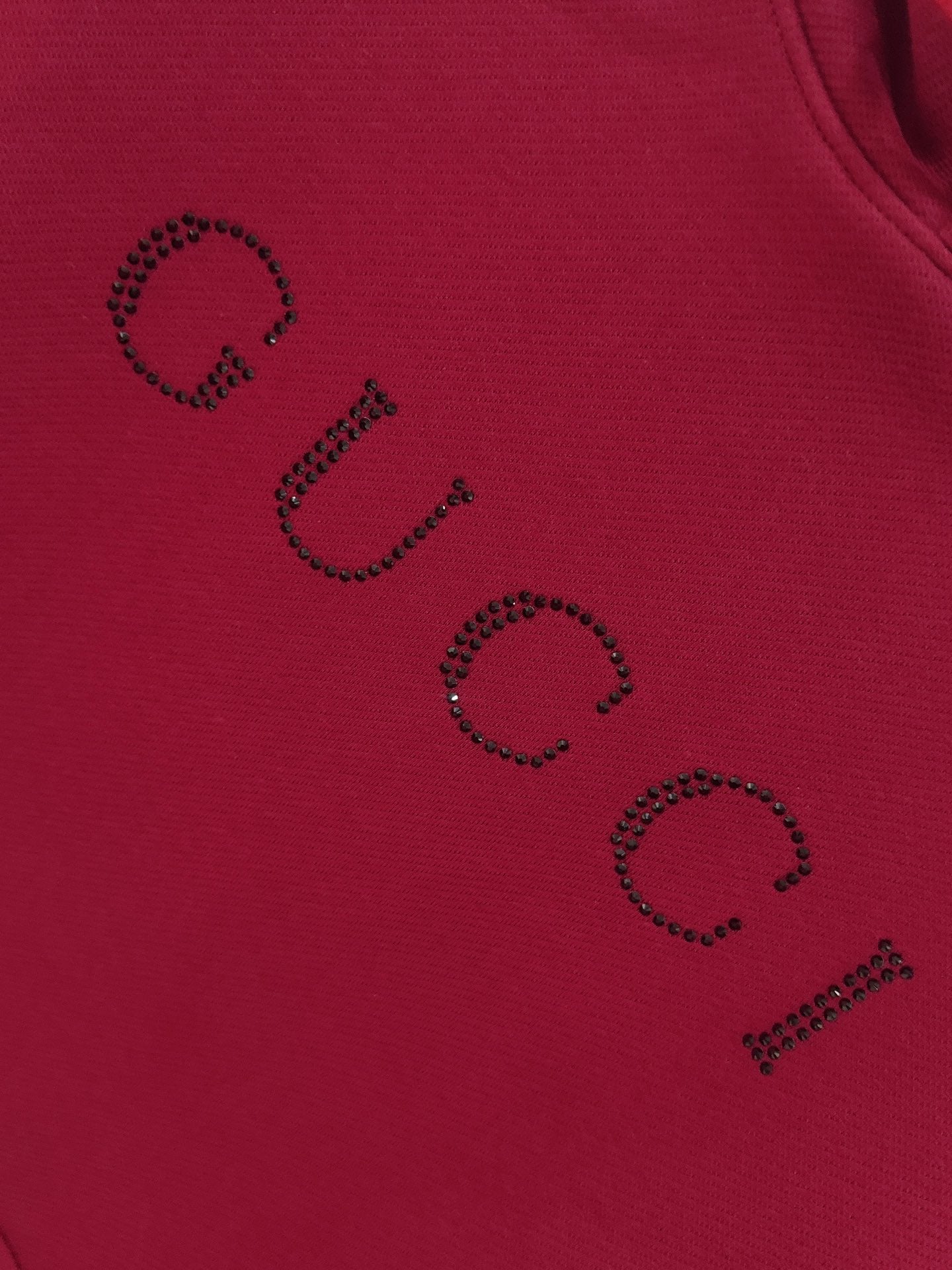 Pre-Owned Gucci Oversized Hoodie – Like New Red Logo Sweatshirt, Luxury Streetwear Essential