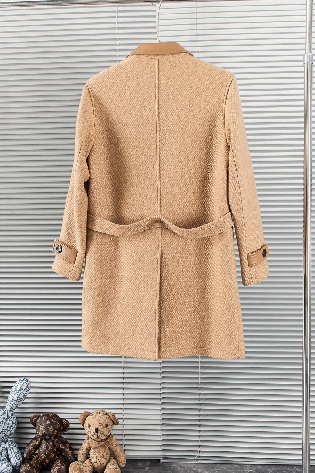 Pre-Owned Burberry Wool-Cashmere Coat – Like New Camel Longline Overcoat, Timeless Luxury