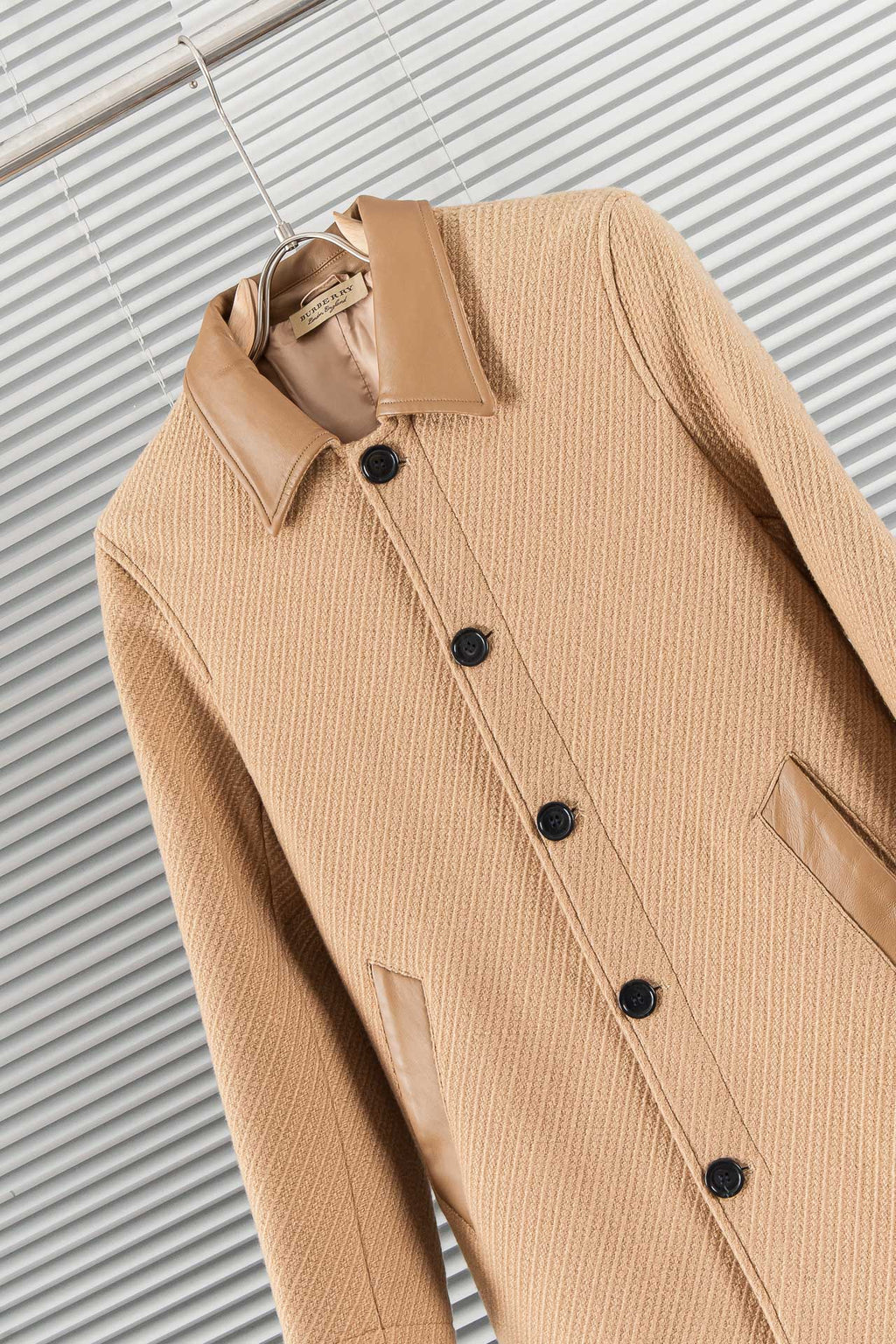 Pre-Owned Burberry Wool-Cashmere Coat – Like New Camel Longline Overcoat, Timeless Luxury