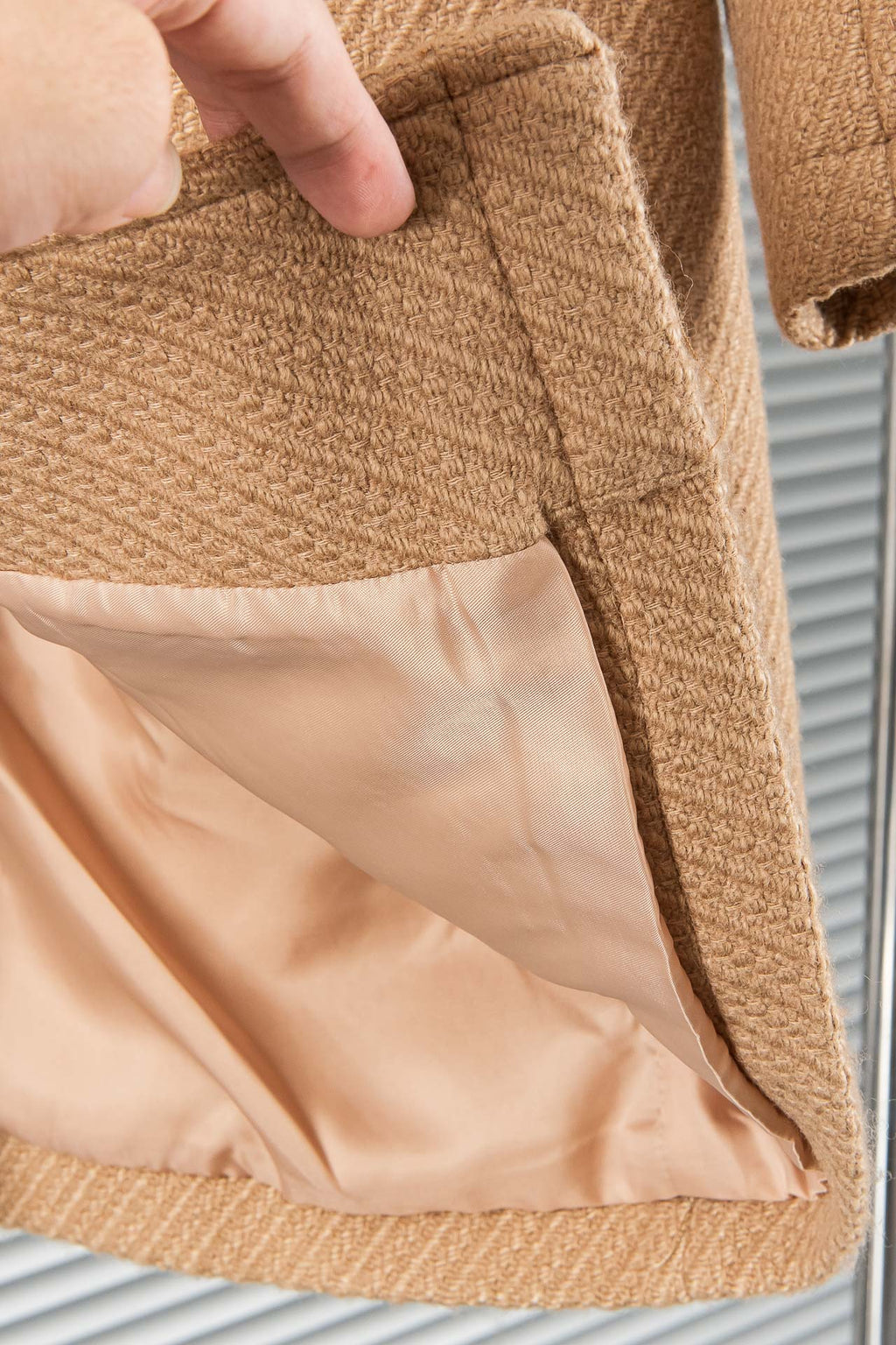 Pre-Owned Burberry Wool-Cashmere Coat – Like New Camel Longline Overcoat, Timeless Luxury