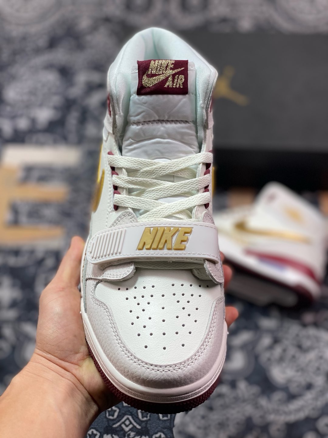 Pre-Owned Air Jordan Legacy AJ312 High CNY White/Red/Yellow B4914-161