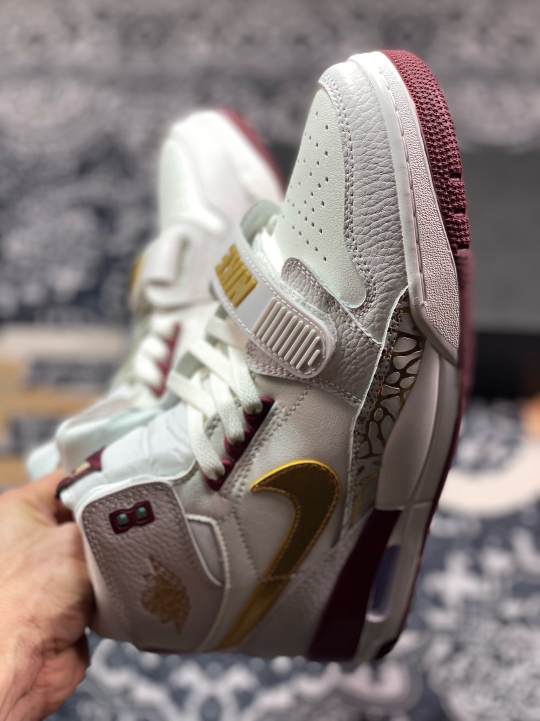 Pre-Owned Air Jordan Legacy AJ312 High CNY White/Red/Yellow B4914-161