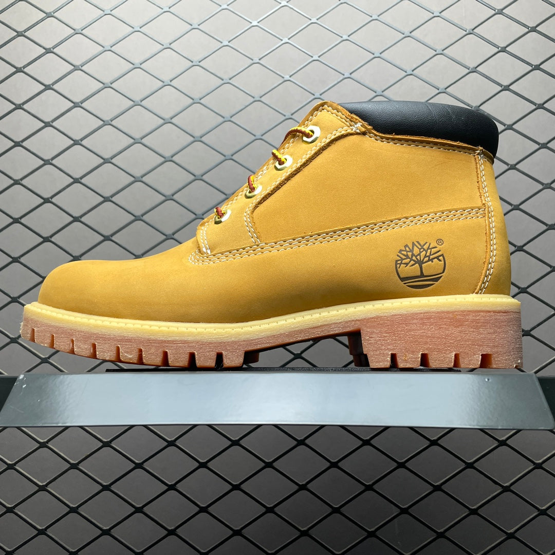 Pre-Owned Timberland Classic Yellow Nubuck Work Boots (Low/Mid/High)