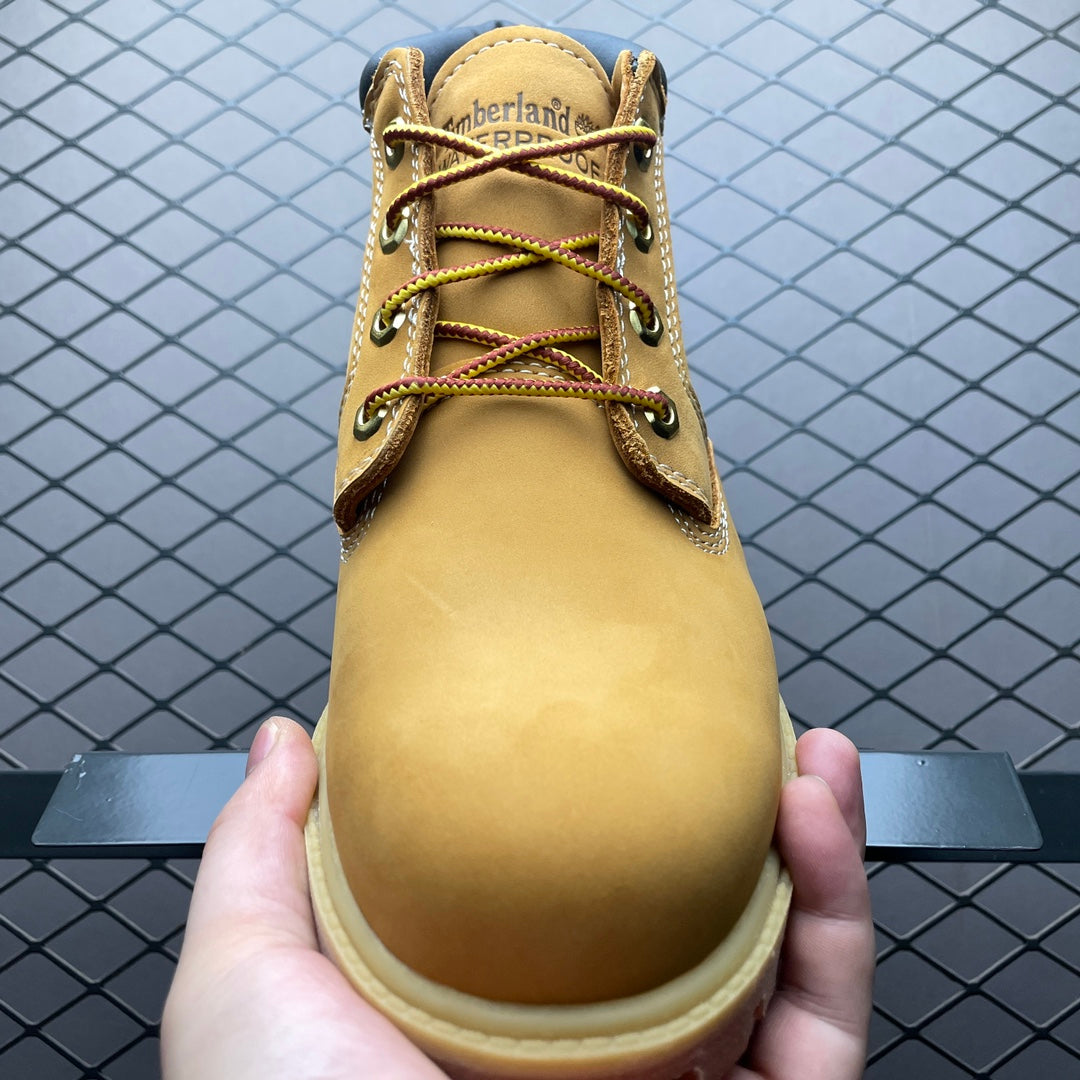 Pre-Owned Timberland Classic Yellow Nubuck Work Boots (Low/Mid/High)