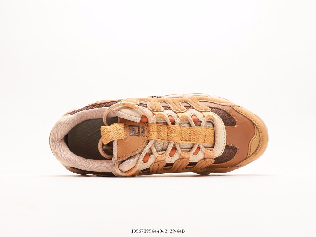 Fila Fusion Croissant Retro Chunky Sneakers with EVA Sole 4.5cm
