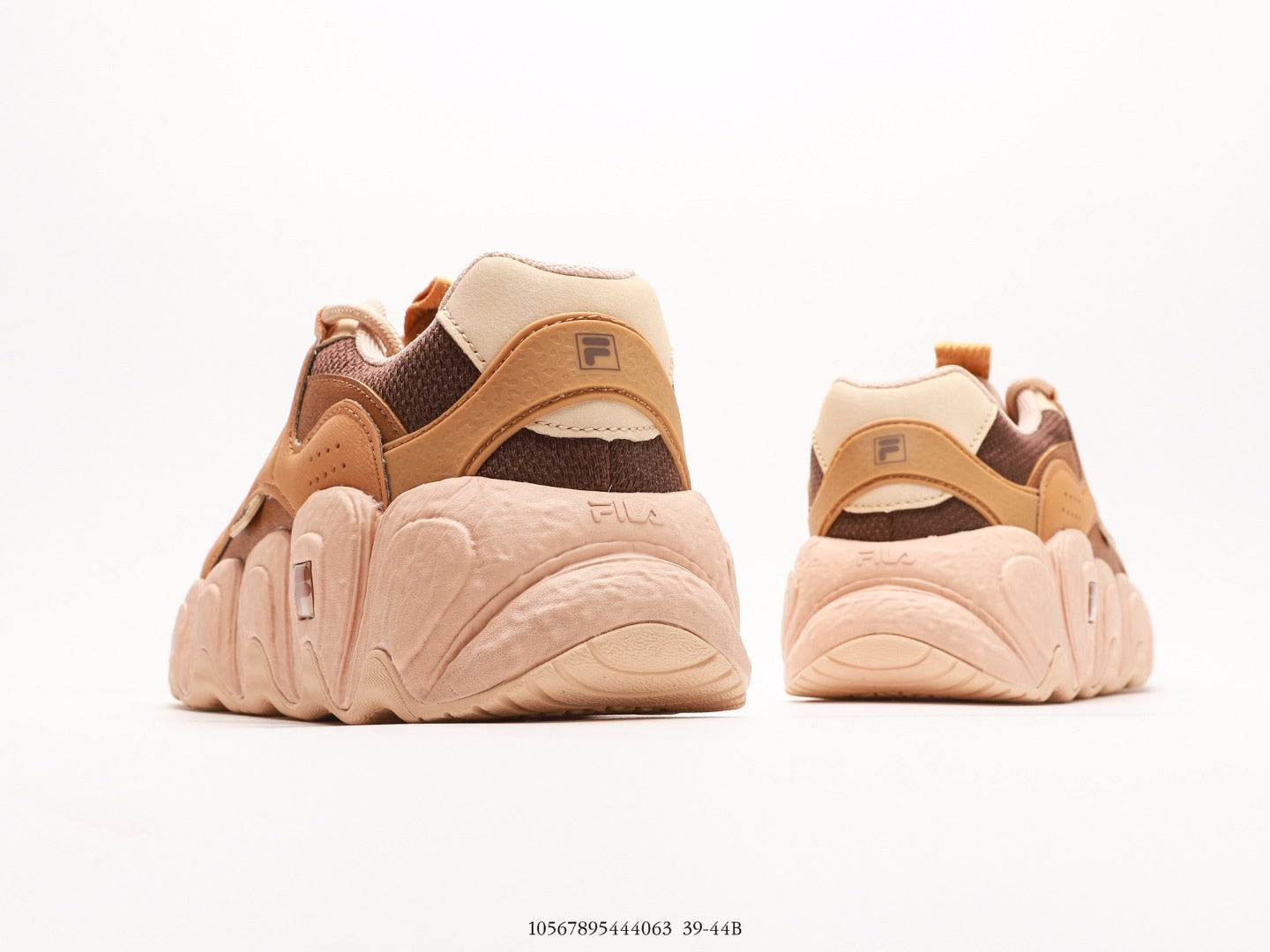 Fila Fusion Croissant Retro Chunky Sneakers with EVA Sole 4.5cm