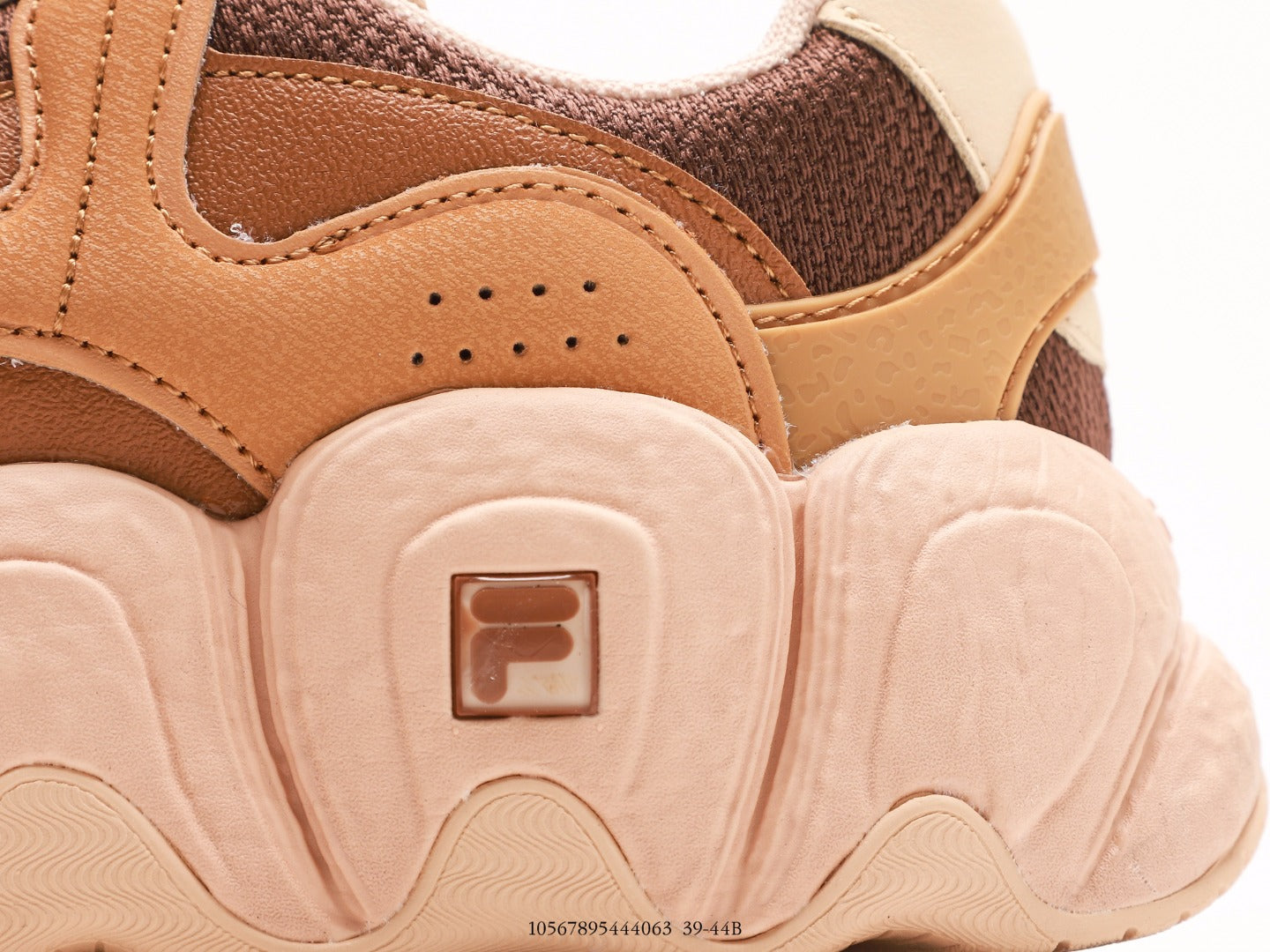 Fila Fusion Croissant Retro Chunky Sneakers with EVA Sole 4.5cm