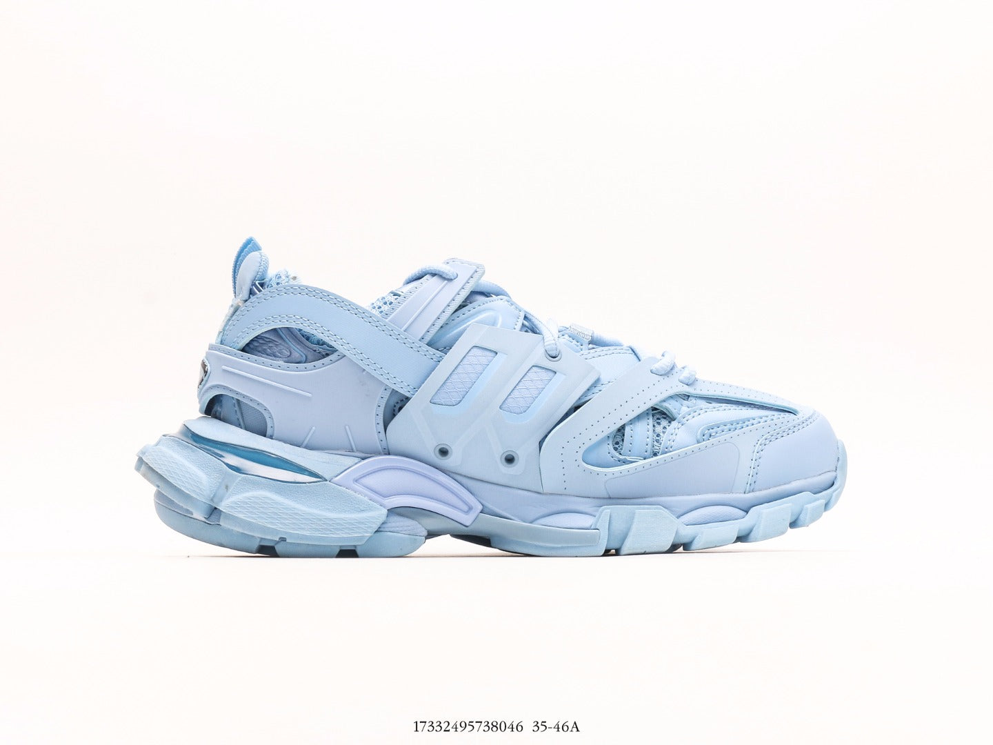 Pre-Owned Balenciaga Triple S Blue Sneakers
