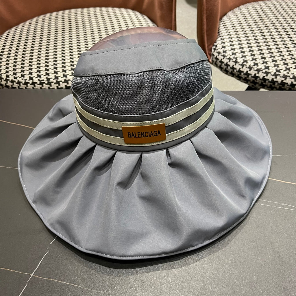 Pre-Owned Balenciaga Summer Wide Brim Sun Hat